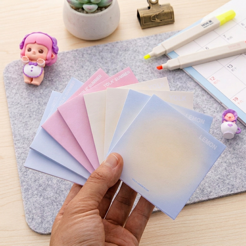 Gradient Custom Sticky Notes