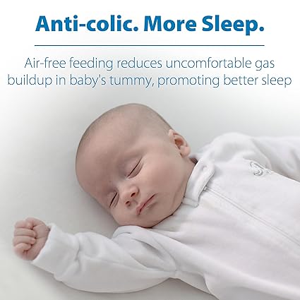 Wide Neck Baby Bottle Anti-Colic Feeding Bottle PPSU or Glass Baby Bottle with Soft Silicone Nipple Leak-Proof Infant Feeding Bottle for Newborns